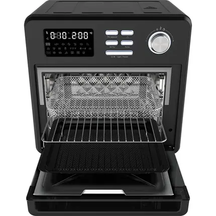 FORNO E FRYER MULTIFUNCOES PRETO 127V 15L OSTER