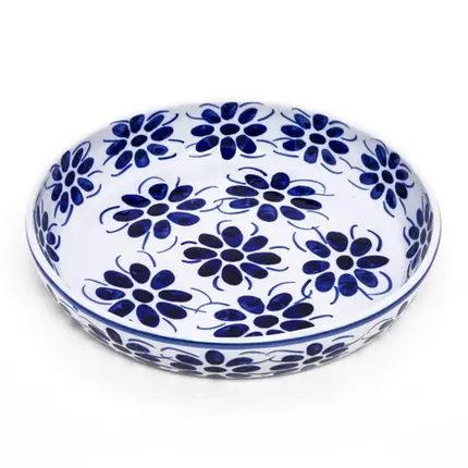 TRAVESSA REDONDA 26cm PORCELANA MONTE SIÃO
