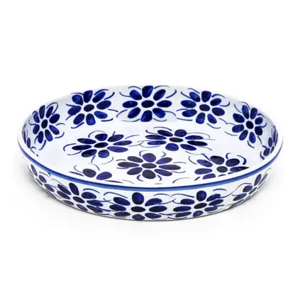 TRAVESSA REDONDA 26cm PORCELANA MONTE SIÃO