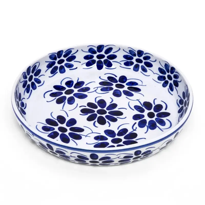 TRAVESSA REDONDA 26cm PORCELANA MONTE SIÃO