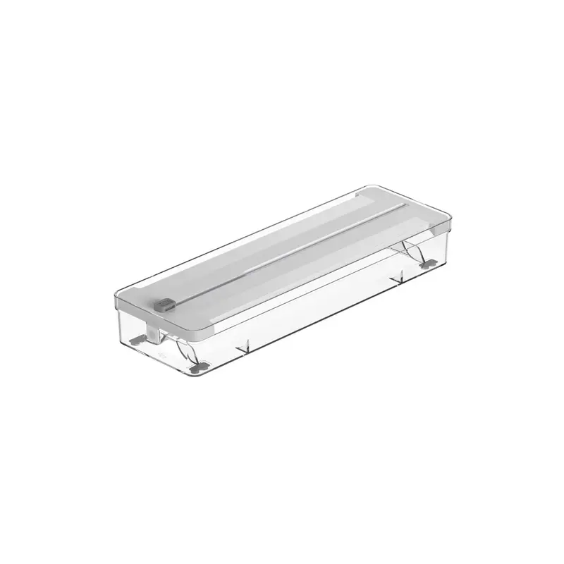 ORGANIZADOR DE ROLOS DUPLO CLEAR BRANCO FECHADO OU