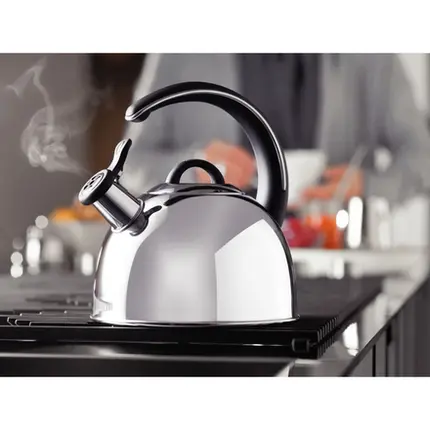 CHALEIRA INOX COM APITO 3L TRAMONTINA
