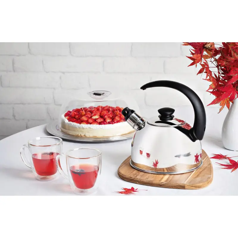 CHALEIRA INOX COM APITO 3L TRAMONTINA