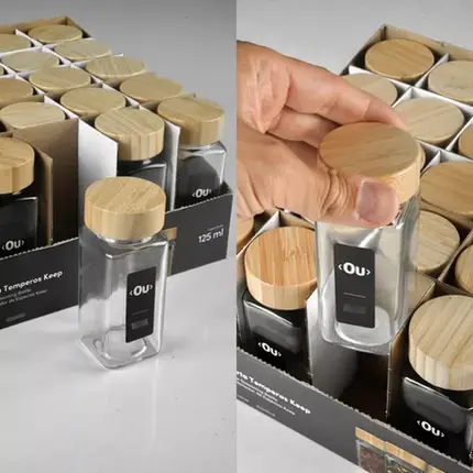 PORTA TEMPEROS KEEP 125ml BAMBU OU