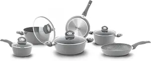 SET DE PANELAS 10 PEÇAS PETRAVERA PLUS BIALETTI