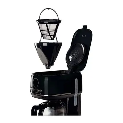 MAQUINA DE CAFÉ PROGRAMÁVEL MODERNA PRETA 127V ARIETE