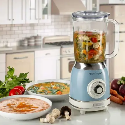 LIQUIDIFICADOR VINTAGE AZUL 1000W 220V ARIETE