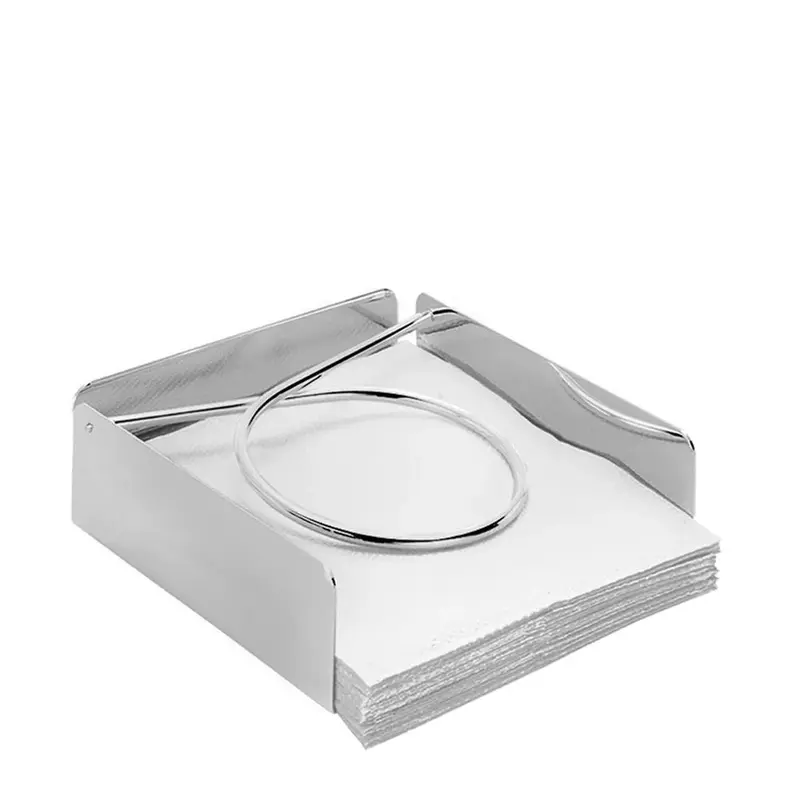 PORTA GUARDANAPO PESCARA PEQUENO HORIZONTAL INOX RIVA