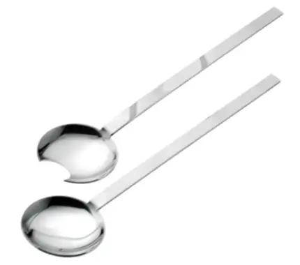 PAR DE TALHERES RICCIA INOX RIVA