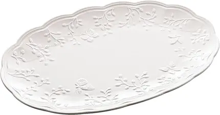 TRAVESSA EM PORCELANA BUTTERFLY 31CM LYOR