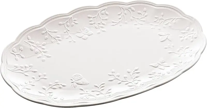TRAVESSA EM PORCELANA BUTTERFLY 31CM LYOR