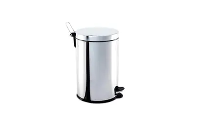 LIXEIRA EM INOX COM PEDAL 5L BRINOX