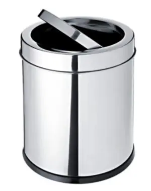 LIXEIRA INOX 18,5X20 CM 5,4L BRINOX