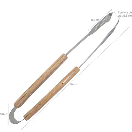 PEGADOR PARA CHURRASCO BRINOX