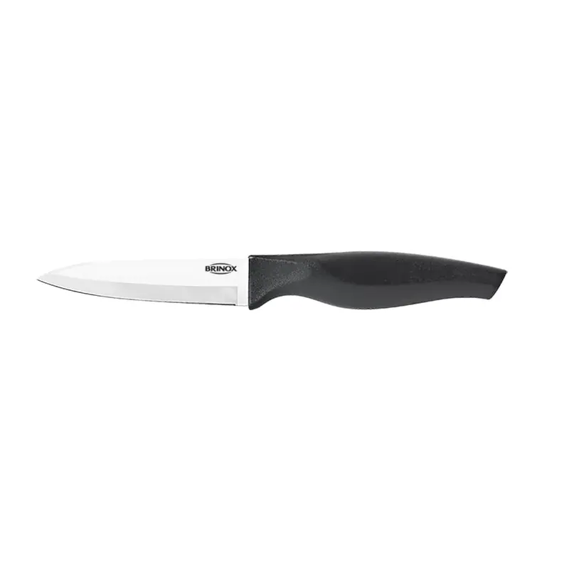 FACA PARA LEGUMES 3 1/2"CROSS PRETO BRINOX