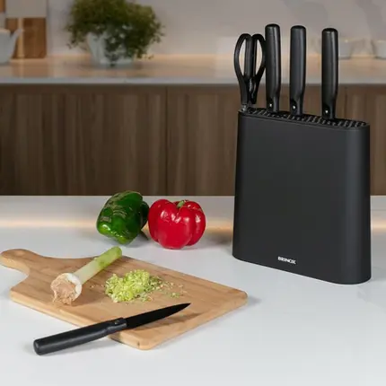 CEPO DE FACAS COM 6 PEÇAS ACTION BRINOX