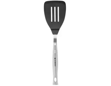 ESPATULA VAZADA REV ACO INOX E SILICONE UNICO LE CREUSET
