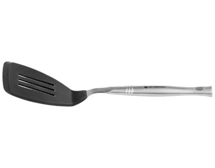 ESPATULA VAZADA REV ACO INOX E SILICONE UNICO LE CREUSET