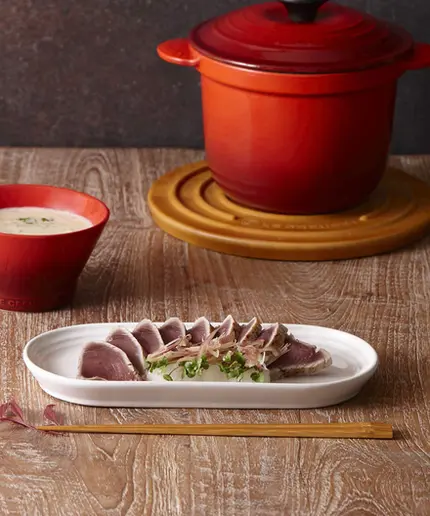 PRATO OBLONG 25CM BRANCO LE CREUSET