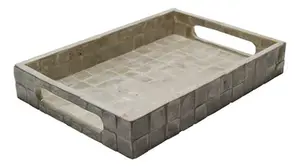BANDEJA DE MADREPEROLA 26X18X4 CM