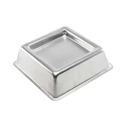 FORMA BALLERINE QUADRADA 25X8CM ALUMÍNIO 3090 CAPARROZ