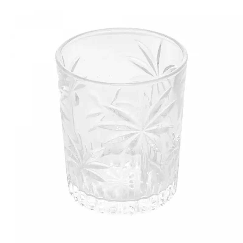 CONJUNTO COM 6 COPOS BAIXOS PALM TREE 340ML WOLFF