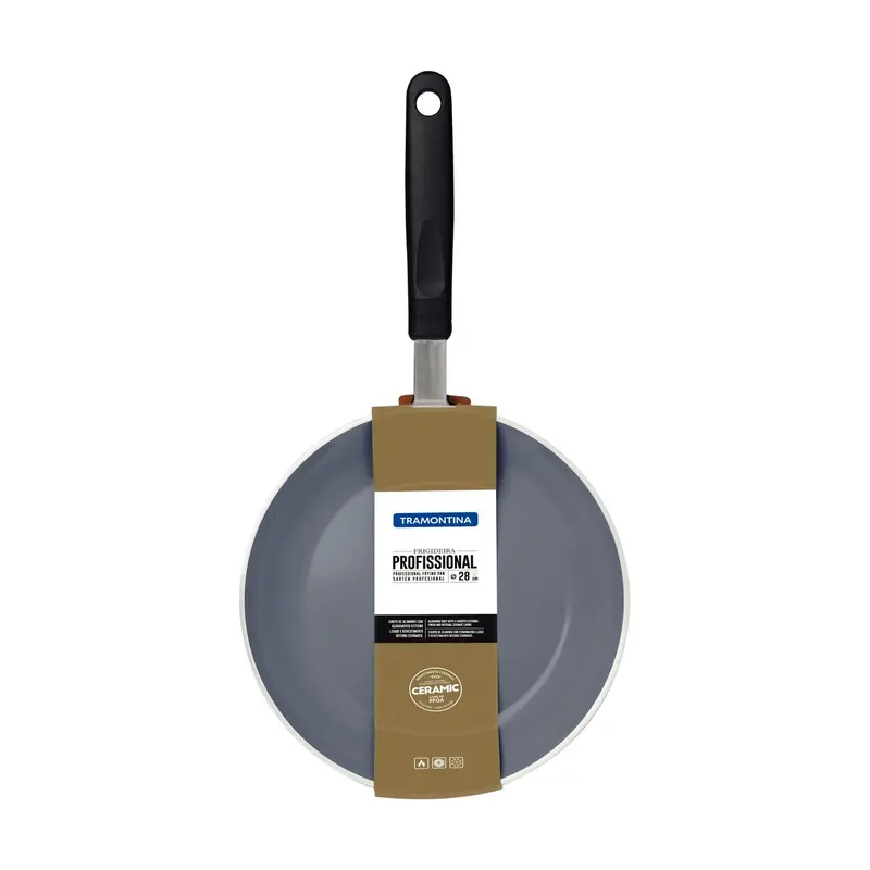 FRIGIDEIRA 28CM 2L PROFISSIONAL EM ALUMINIO COM REVESTIMENTO CERAMICO TRAMONTINA