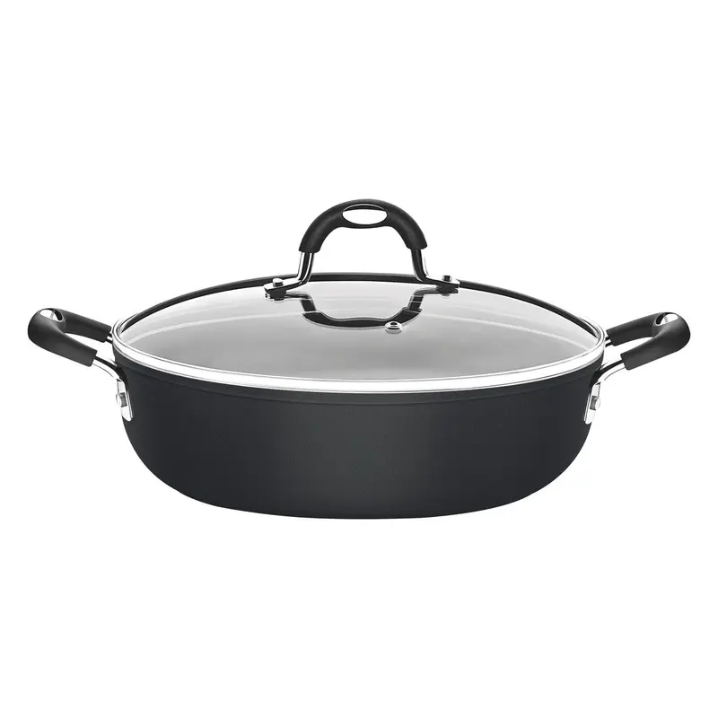 ARROZEIRA 28CM 4,2L MONACO INDUÇÃO PRETA TRAMONTINA