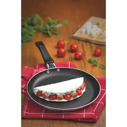 PANQUEQUEIRA 22CM 0,6L PROFISSIONAL EM ALUMINIO COM REVESTIMENTO ANTIADERENTE TRAMONTINA