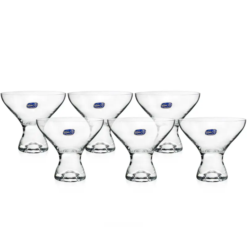 JOGO COM 6 TAÇAS SOBREMESA VEGA 330ml BOHEMIA