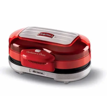 GRILL ELETRICO PARTY TIME VERM 1200W 127V ARIETE