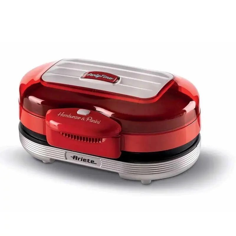 GRILL ELETRICO PARTY TIME VERM 1200W 127V ARIETE