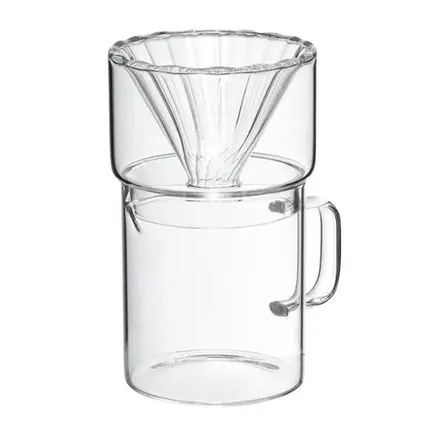JOGO PASSADOR DE CAFE E  JARRA DE VIDRD BOROSSILICATO MIMO STYLE