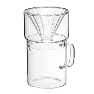JOGO PASSADOR DE CAFE E  JARRA DE VIDRD BOROSSILICATO MIMO STYLE