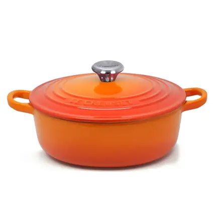 PANELA RISOTTO 30CM SIGNATURE LARANJA LE CREUSET