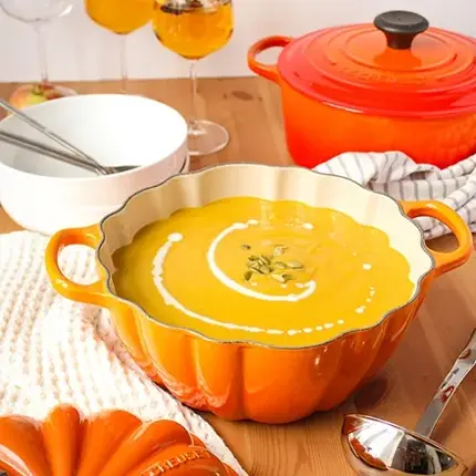 PANELA ABOBORA 24CM SIG HALLOWEEN LARANJA LE CREUSET