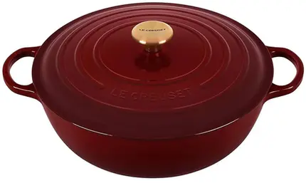PANELA MARMITA 32CM SIG (PEG DOURADO) RHONE LE CREUSET