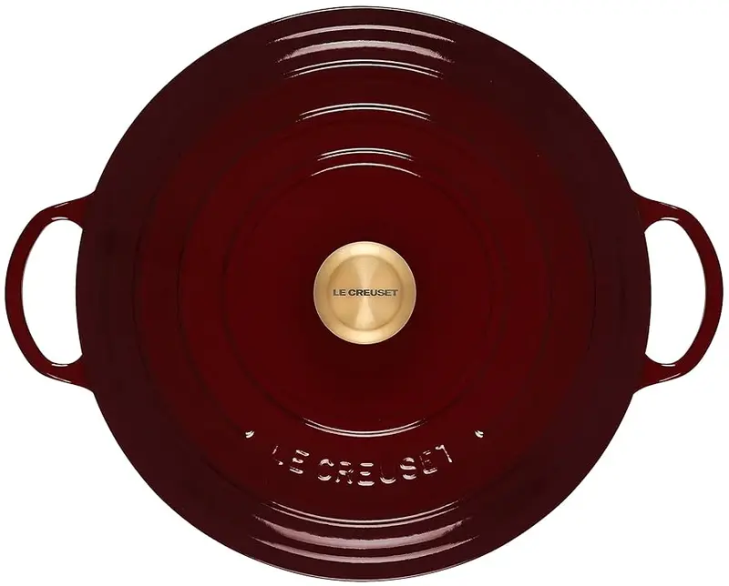 PANELA MARMITA 32CM SIG (PEG DOURADO) RHONE LE CREUSET