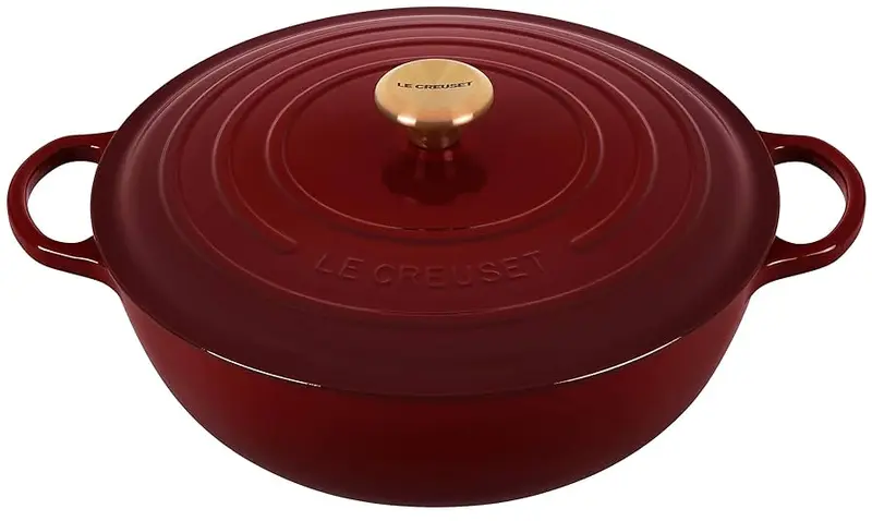PANELA MARMITA 32CM SIG (PEG DOURADO) RHONE LE CREUSET