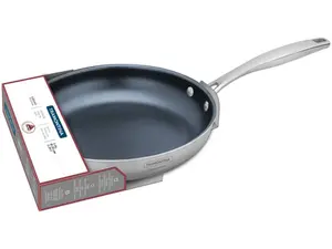 FRIGIDEIRA GRANO INOX COM CORPO TRIPLO REVESTIMENTO CERÂMICO 26CM 2,2L TRAMONTINA