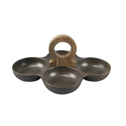 PETISQUEIRA EM CERAMICA PRETA