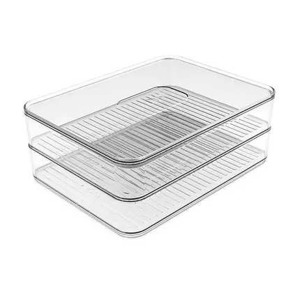 PORTA FRIOS CLEAR DUPLO NATURAL OU