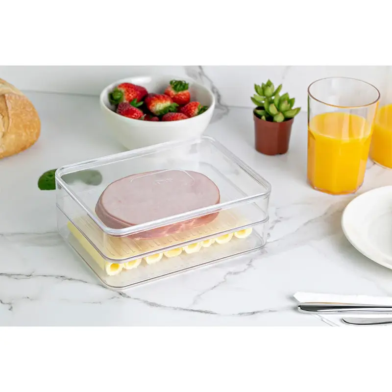 PORTA FRIOS CLEAR DUPLO NATURAL OU