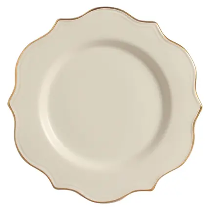 PRATO DE BOLO MANDARIM DOURADO MAISON BLANCHE