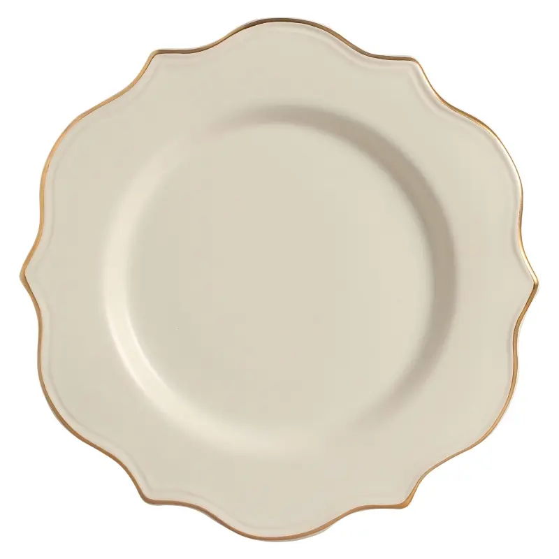 PRATO DE BOLO MANDARIM DOURADO MAISON BLANCHE