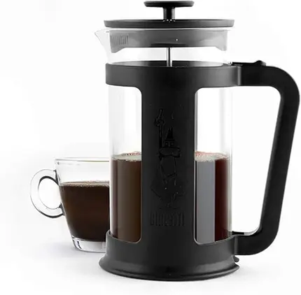 CAFETEIRA FRENCH PRESS 1 L PRETA SMART BIALETTI