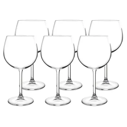 JOGO COM 6 TAÇAS DE GIN GASTRO 570ML BOHEMIA