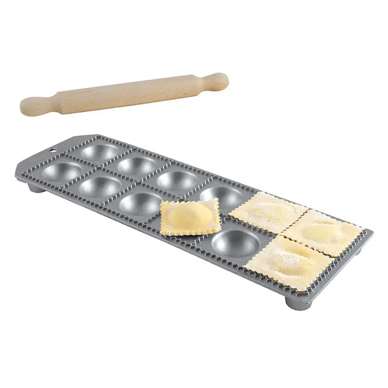 MOLDE PARA RAVIOLI REDONDO ALUMINIO 5,2 CM C/ RO