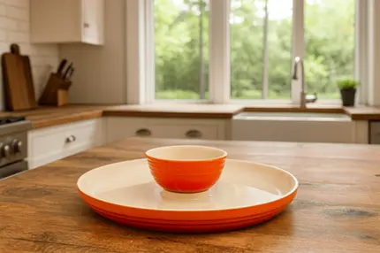 PRATO PARA APERITIVO LARANJA LE CREUSET
