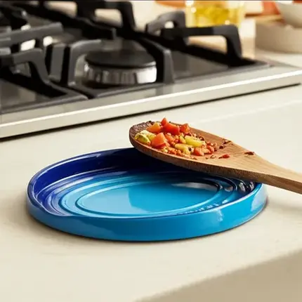 DESCANSO OVAL PARA COLHER 16CM AZURE BLUE